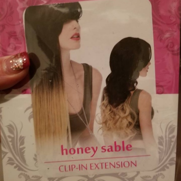 NEW Clip In Hair Extensions- Ombre- Party Colors- - Picture 6 of 8